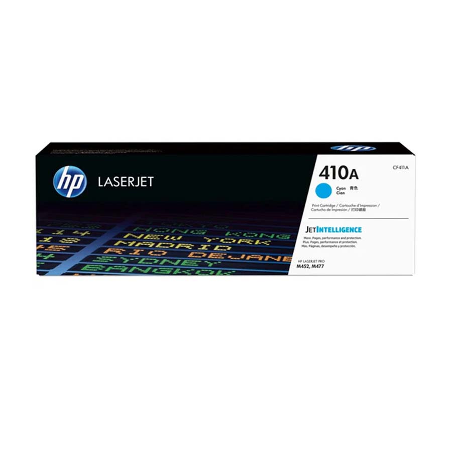 HP 410A Original LaserJet Toner Cartridge - Cyan HP 410A Original LaserJet Toner Cartridge - Cyan